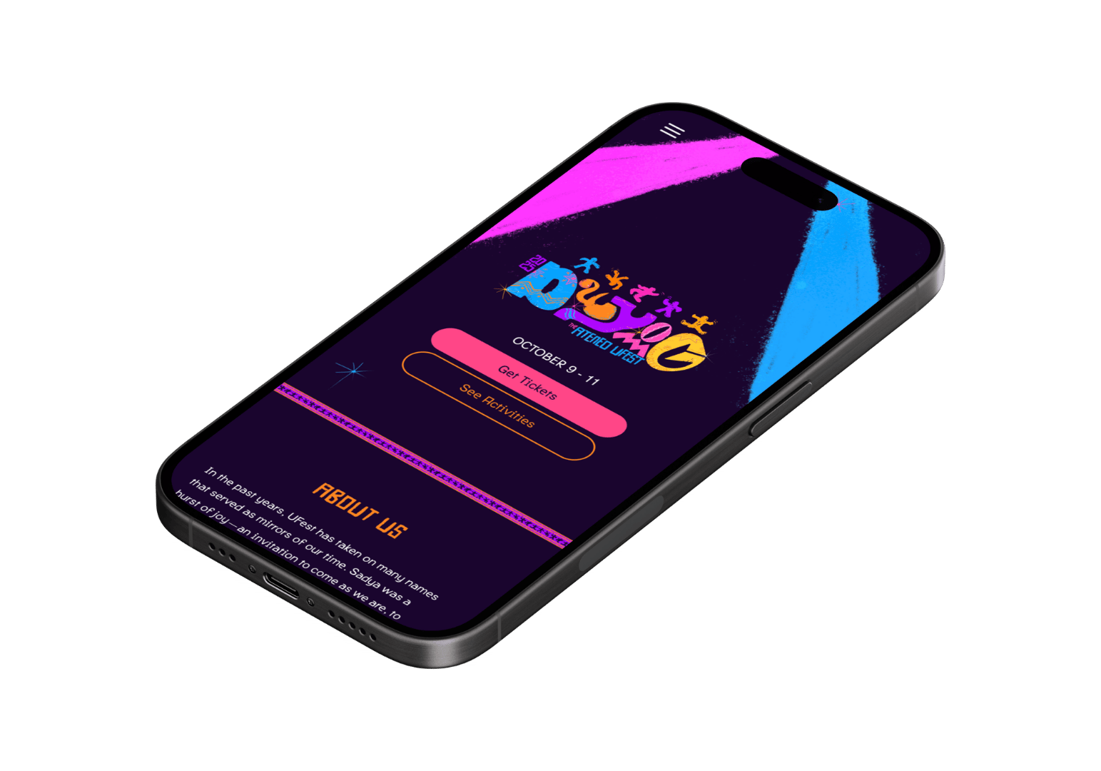 Duyog: The Ateneo UFest & Palaro 2025 Website